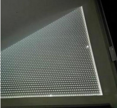 激光打点导光板超薄高亮丝印亚克力导光板LED广告灯箱导光板定制 常规尺寸